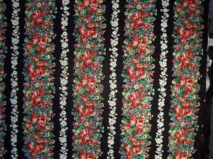 New York New York Floral Stripe Fabric