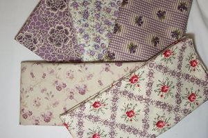 Purple 5 Half Yd Cuts