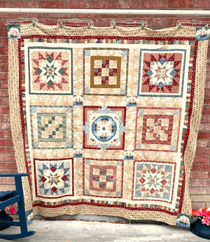 Reservation Pilgrims' Journey Commemorative USA Birthday Quilt Kit