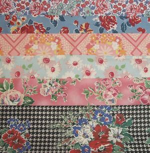 Retro 50s Bundle 6 Half Yd Cuts