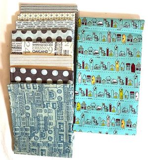 Road 15 Half Yard with 8 FQ