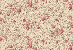 RU2300-14F Love Rose Love Ruru Chintz