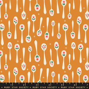 Ruby Star Camelia Tea Spoons by Melody Miller