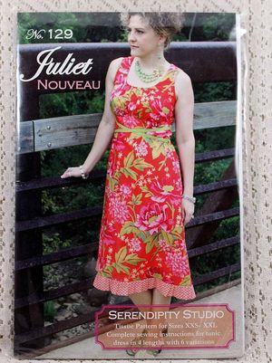 SDG-129 Juliet Dress Pattern by Serendipity Studio