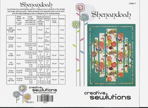Shenandoah CS#417 by Creative Sewlutions