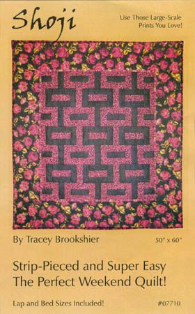 Shoji Quilt Pattern
