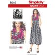 Simplicity 8046 For Knits Only Dress Pattern