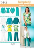 Simplicity Pattern 3542 Scrubs