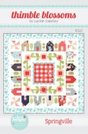 Springville Complete Quilt Kit with Light Aqua Backing Springville Complete Quilt Kit with Light Aqua Backing
