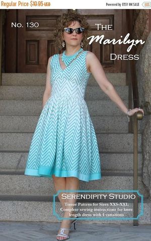 The Marilyn Dress SDG-130 by Kay Whitt