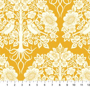 True Kisses 90362-55 Damask Toile by Heather Bailey