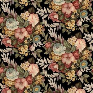 Vintage Aubusson 10232-Black Printe Concepts