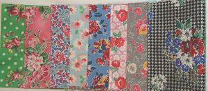 Vintage Mix 8 Qtr yd Cuts