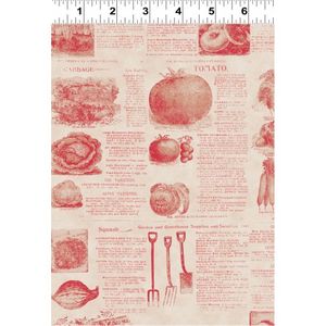 Vintage Seed Packets Y1663 Clothworks