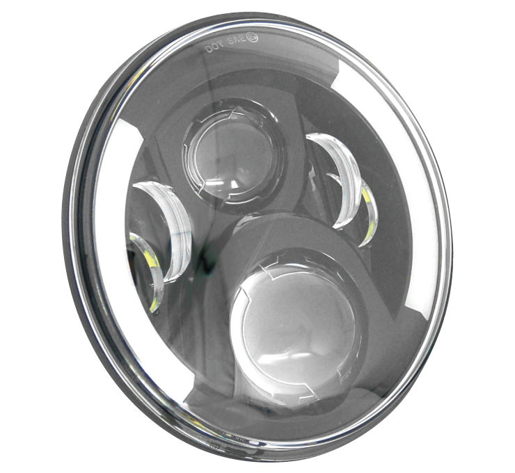 Deluxe Headlight with Integrated Switchback Turn Signals