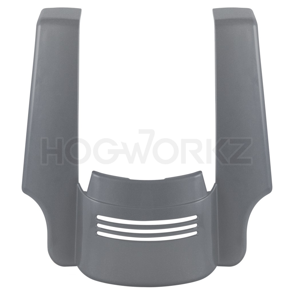 HARLEY TOURING '09'18 STRETCHED TRIBAR FENDER EXTENSION CHARCOAL DENIM