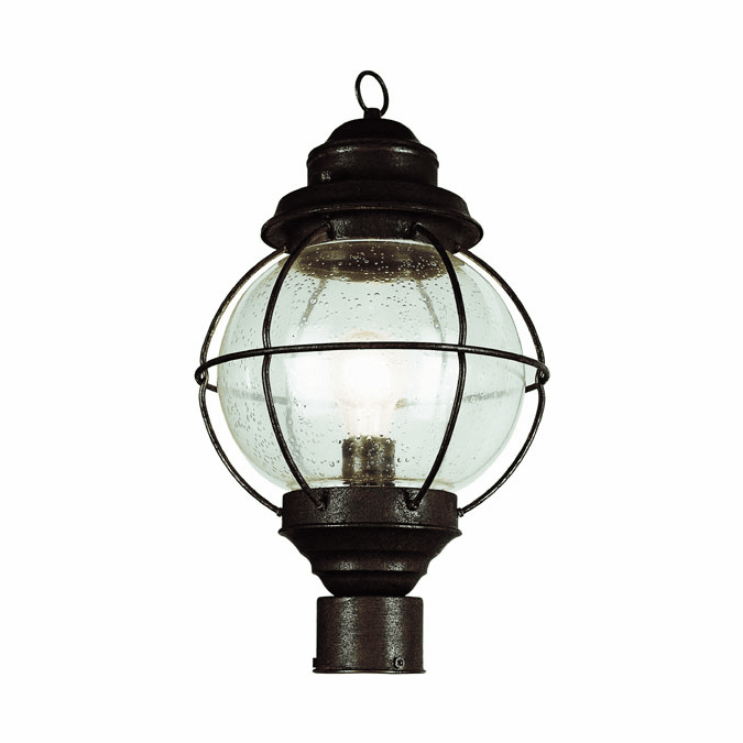19" Outdoor Post Lighting Fixture By Trans Globe Nautical 69905