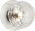 Dainolite 1LT Incandescent Wall Sconce, PC w/Clear Glass