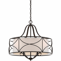 Designers Fountain Avara 23.25" Chandelier Lamp Oil Rubbed Bronze 88684-ORB