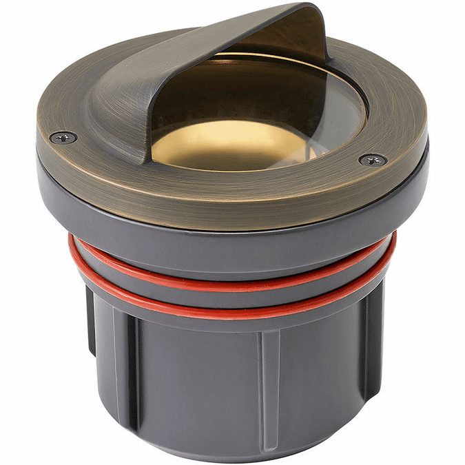 Hinkley Shielded Well Light 5" Outdoor LED Well Lighting - Matte Bronze 15708MZ
