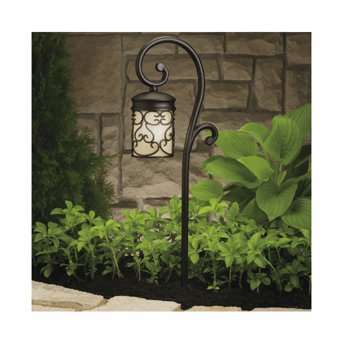 Kichler Almeria Mediterranean Outdoor Path Lighting Fixture 15426BKT by