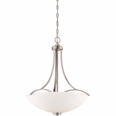 Minka Lavery Overland Park 25.5" Lighting Pendant Brushed Nickel 4964-84