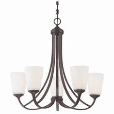 Minka Lavery Overland Park 25" Hanging Chandelier Vintage Bronze 4965-284
