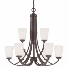 Minka Lavery Overland Park 29.25" Chandelier Lighting Vintage Bronze 4969-284