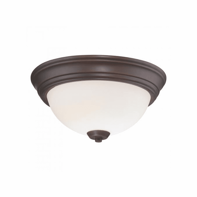 Minka Lavery Overland Park 6" Flush Lighting Vintage Bronze 4960-284