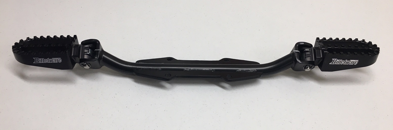 Billetware KLX110/DRZ110 Chromoly Foot Peg Mount With Billet pegs