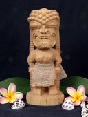 10" Hawaiian TIKI KUKA ILIMUKU - BIG ISLAND - Tropical Decoration