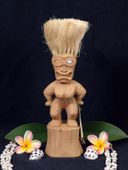 10" Hawaiian TIKI SORCERY IMAGE  - BIG ISLAND - Tropical Decoration