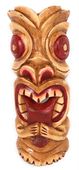 12" BIG KAHUNA Tiki Mask. Tropical Tiki Decoration. Hawaii Decor. Gifts with aloha...