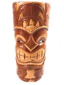 12" Hawaiian LUCKY KU Tiki Mask. Polynesian wall Decor. Oceanic Art. Gifts with aloha...