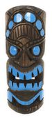 12" Ocean / Fishing Blue  Tiki Mask. Tropical Tiki Decoration. Hawaii Decor. Gifts with aloha... (513930)