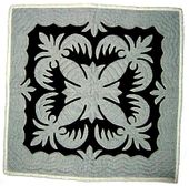 18" x 18" COCO-PINE Design. Hawaiian Quilted Pillow Slip. Tropical Home Decor. Gifts with Aloha...