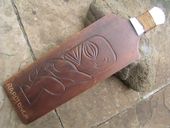 19" RAROTONGA PADDLE COCONUT PEELER  -  Hand Carved Wood. Tropical Island Decor