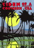 1930's Vintage Hawaii Sheet Music Cover. SIREN OF A SOUTHERN SEA. Retro Plantation Style, Period Art. Nostalgia Hawaiiana Giclee print