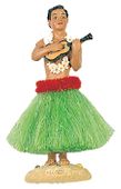1950's HAWAIIAN Hula Boy Bobble Shaker. Classic Dashboard Doll. Exotic Bobble Nodder