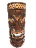  20" Beautiful Strength & Prosperity Tiki Mask. Gifts with Aloha...