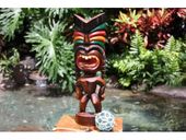 20" LOVE TIKI GOD STATUE. Hawaiian Tiki Sculpture. Tropical Tiki Decor. Gifts with aloha...