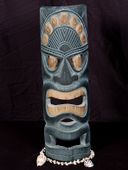20" Polynesian Tiki Mask. Hawaiian Tropical Wall Decor
