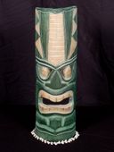 20" Tahitian Tiki Mask. Polynesian Carving. Tropical  Wall Decor. Oceanic Art (514050)