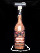 22" Nautical Tiki Paddle, Retro Hawaiian Tiki Bar / Luau Sign, Maritime theme decor