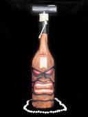 22" Nautical Tiki Paddle, Retro Hawaiian Tiki Bar / Luau Sign, Maritime theme decor