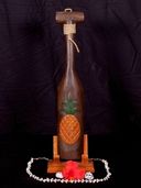 22" Retro Hawaiian Nautical Paddle with Pineapple and Rope. Tiki Bar / Luau Sign