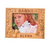 3.5x5 Hawaiian Aloha Hula Girl Photo Picture Frame.