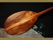 36" Koa Paddle  with T-handle. Corporate Gifts. Made in Hawaii