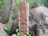 36" Tiki God Ku Mask, Tiki of Strength,  Healing...