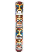 40" Colorful Love, Money, and Health Tiki Mask. Hawaiian Decor